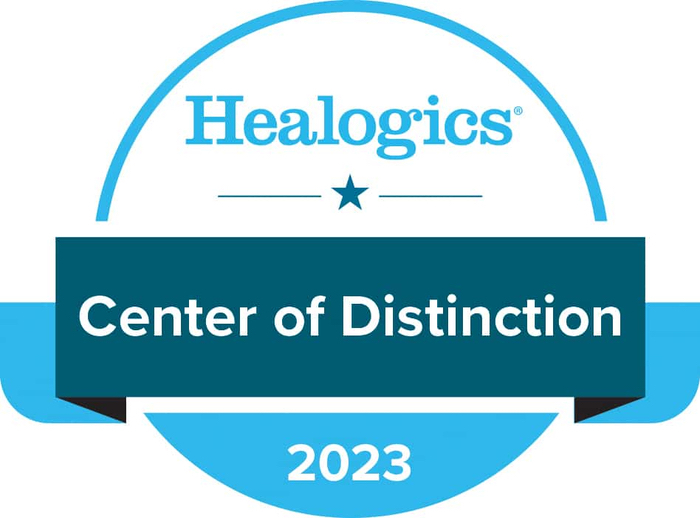 Healogics Center of Distinction emblem