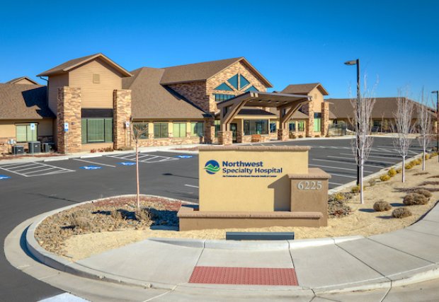 Exterior of the new Northwest Specialty Hospital